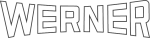 image of Werner logo in black and white