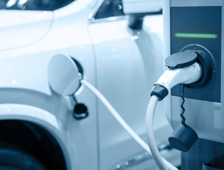 Image of electric vehicle charging